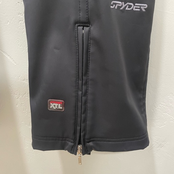 Spyder XTL Women's 8 Black Snow Pant Countess Bonded Stretch Sleek Winter Skiing - Picture 5 of 16